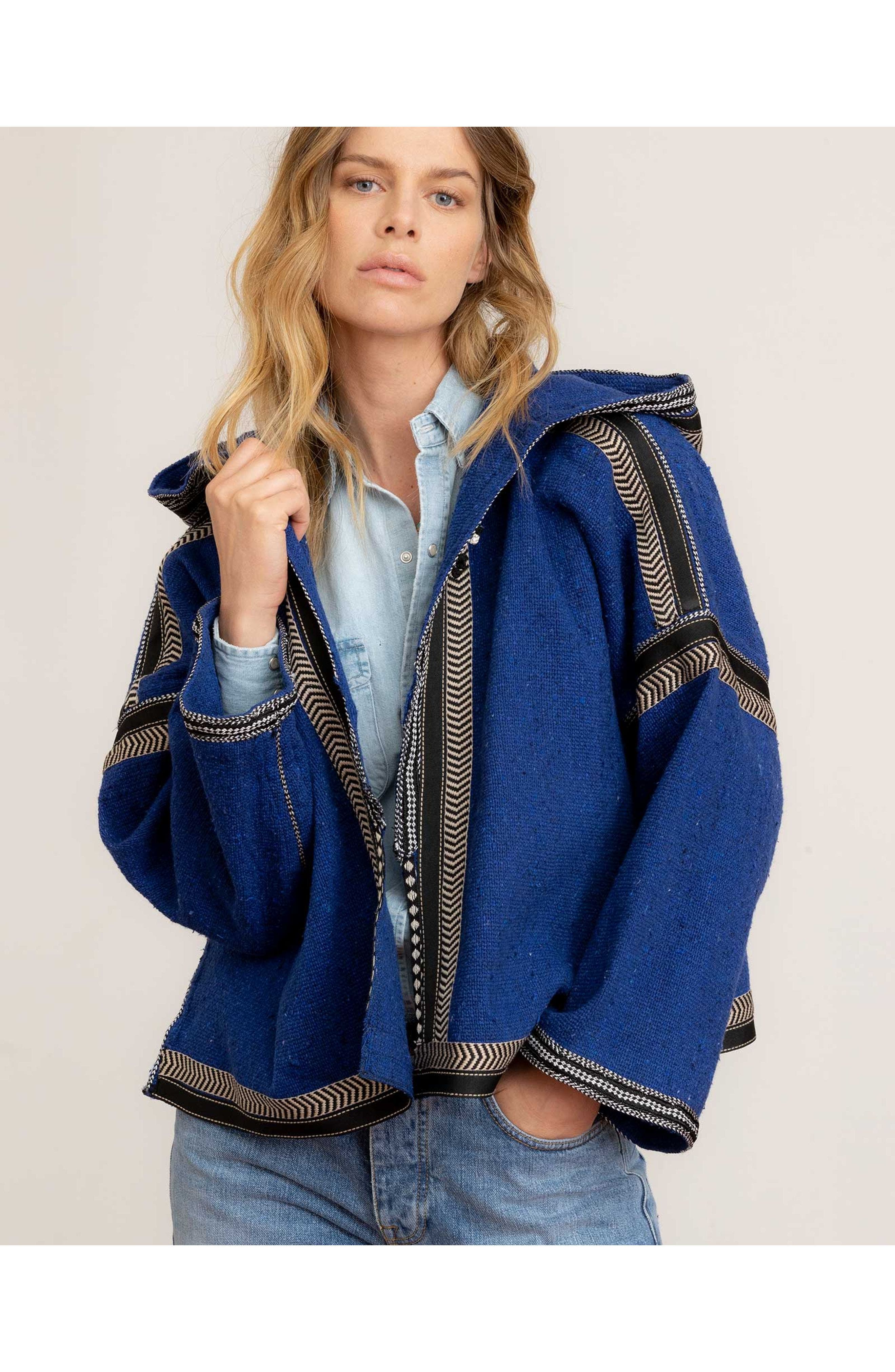 Cotton Poncho - image 4