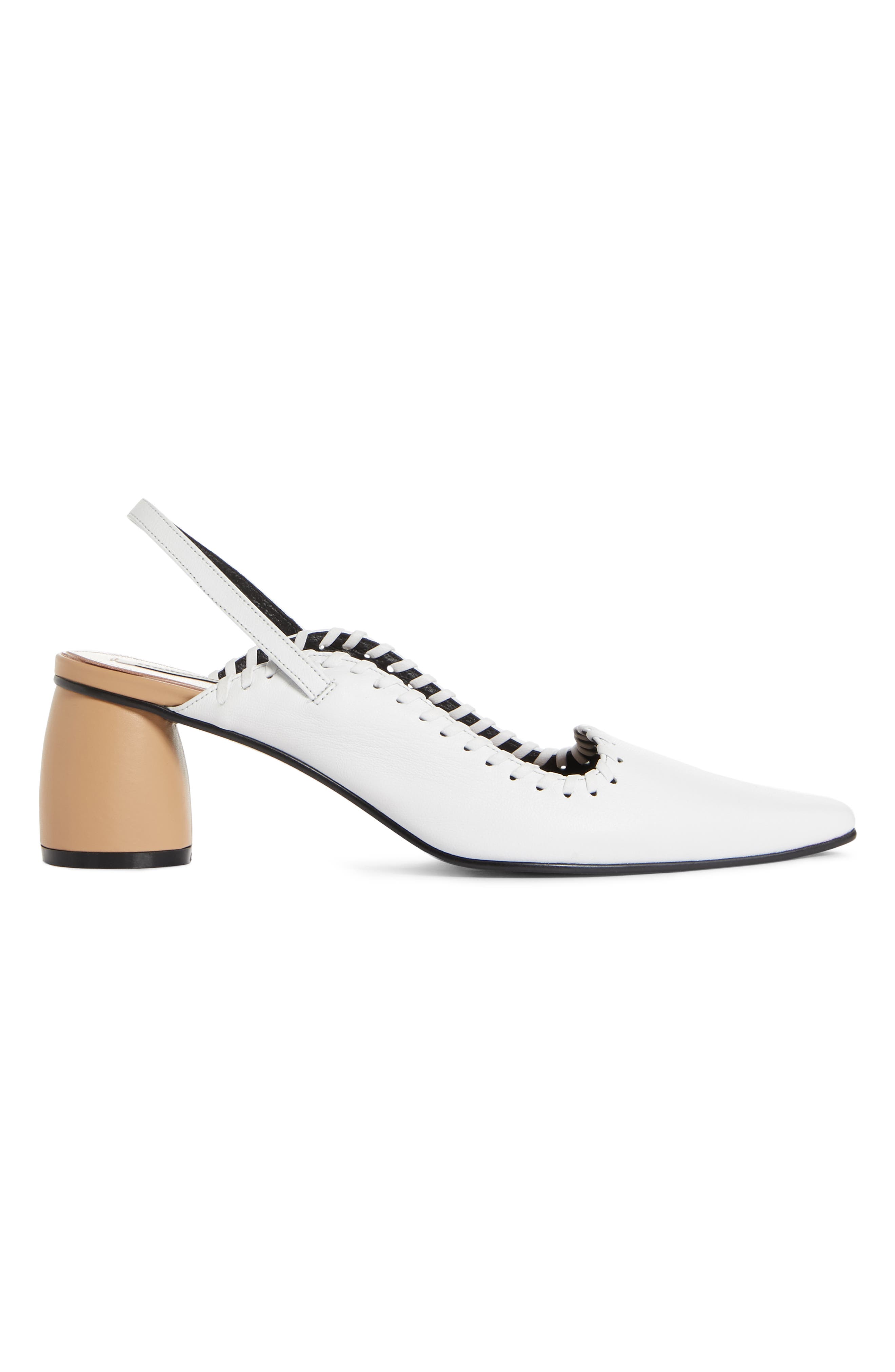 Reike Nen Curved Middle Slingback Pump, Alternate, color, 