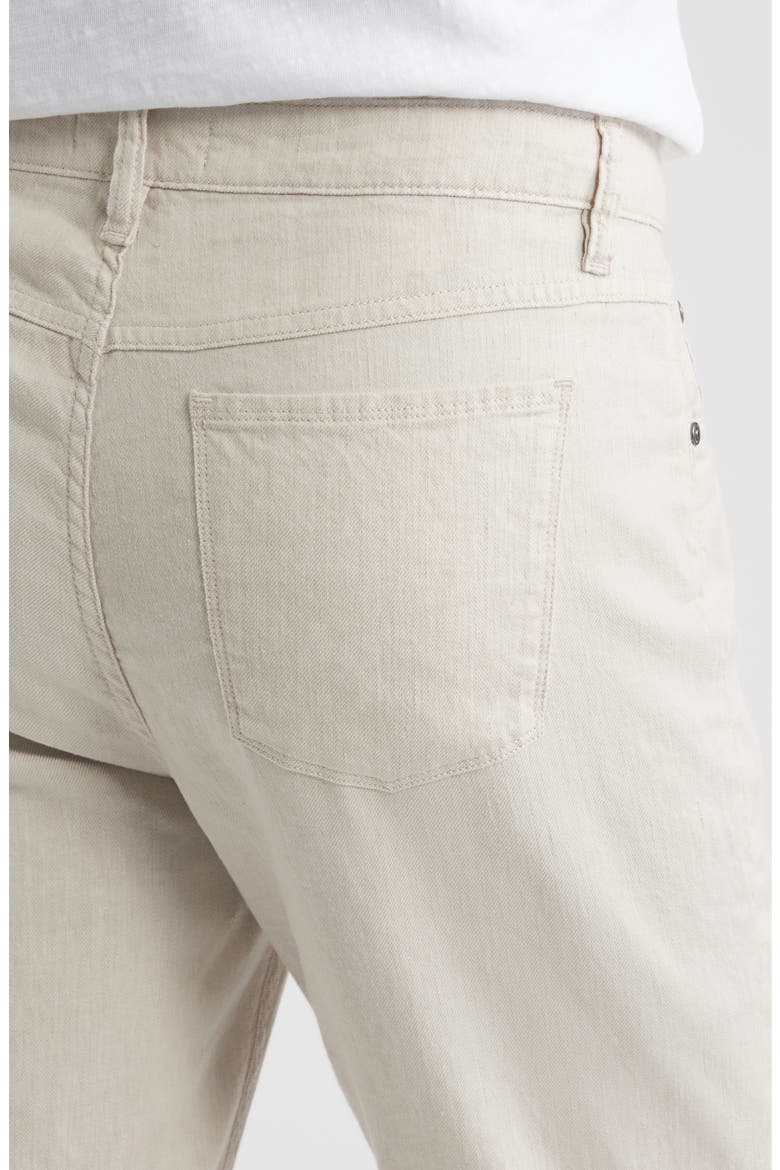 Straight Leg Five Pocket Pants, Alternate, color, ALMOND