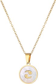 Adornia Zodiac Pendant Necklace