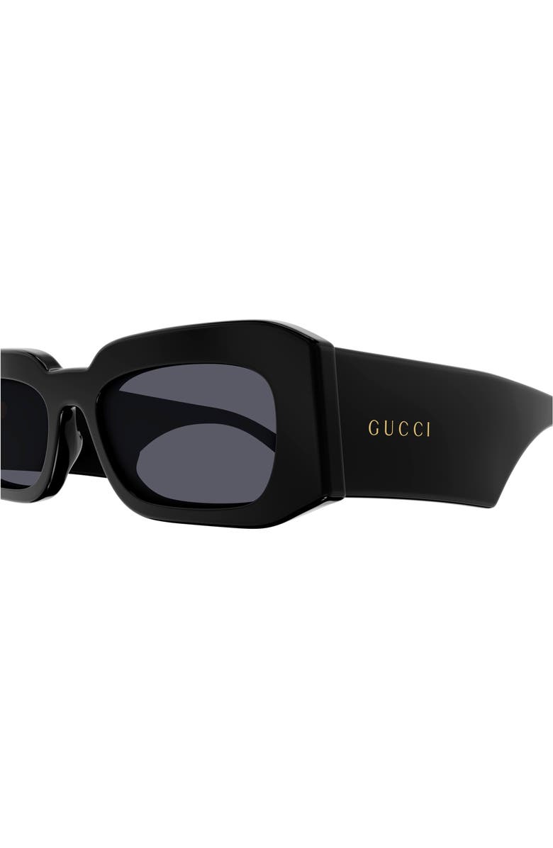Gucci Rectangular Sunglasses, Alternate, color, 