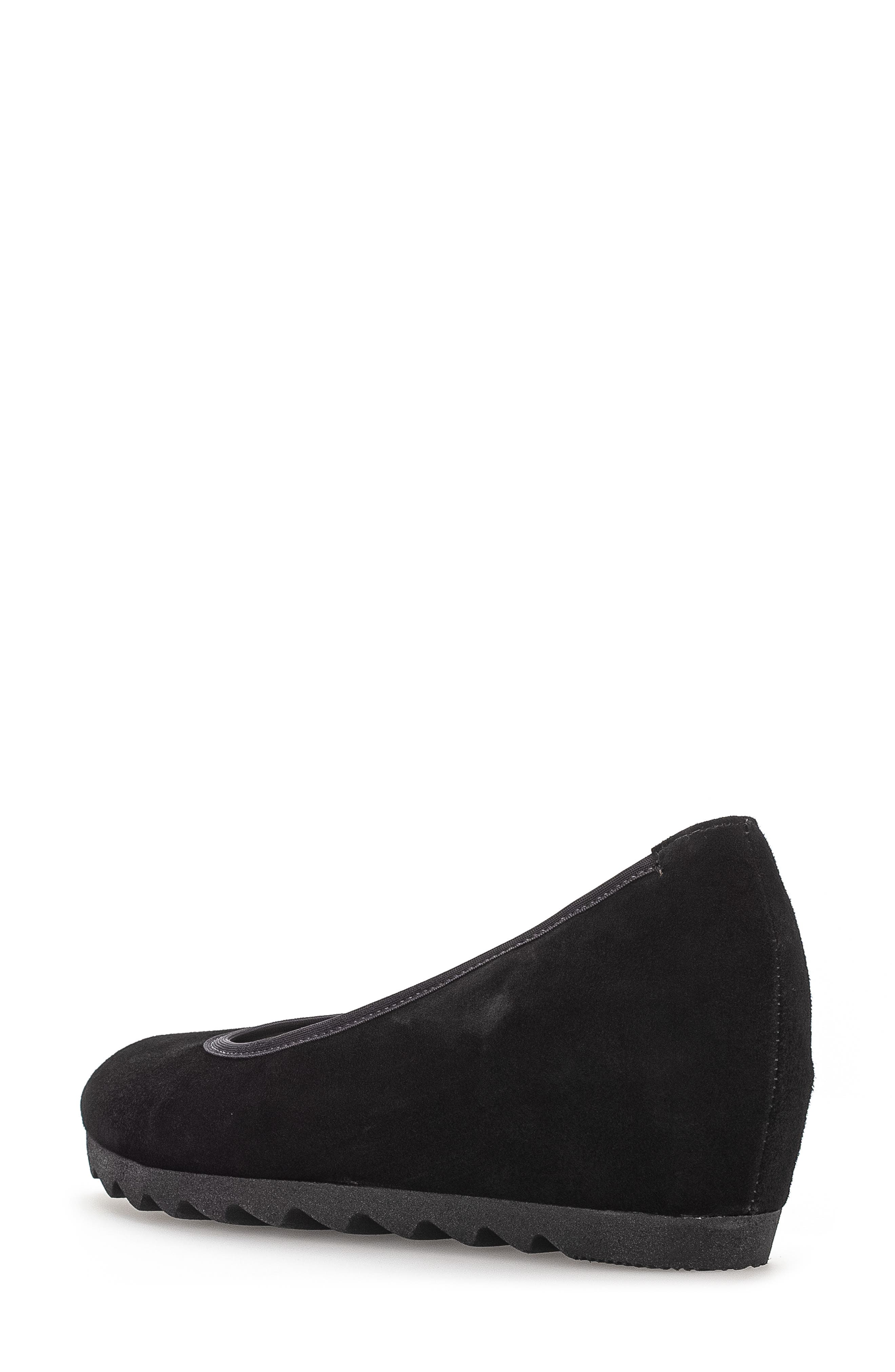 Gabor Platform Wedge Pump, Alternate, color, Black