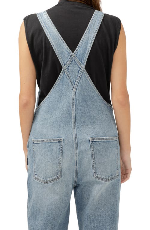SILVER JEANS CO. SILVER JEANS CO. '90S BAGGY DENIM OVERALLS