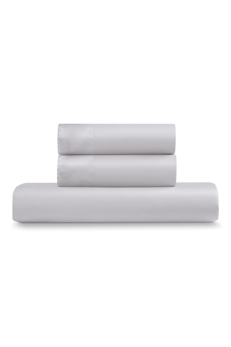 500 Thread Count Cotton Duvet Cover & Sham Set, Main, color, LILAC