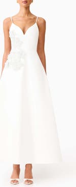 Elliatt Stella Floral Embellished A-Line Gown