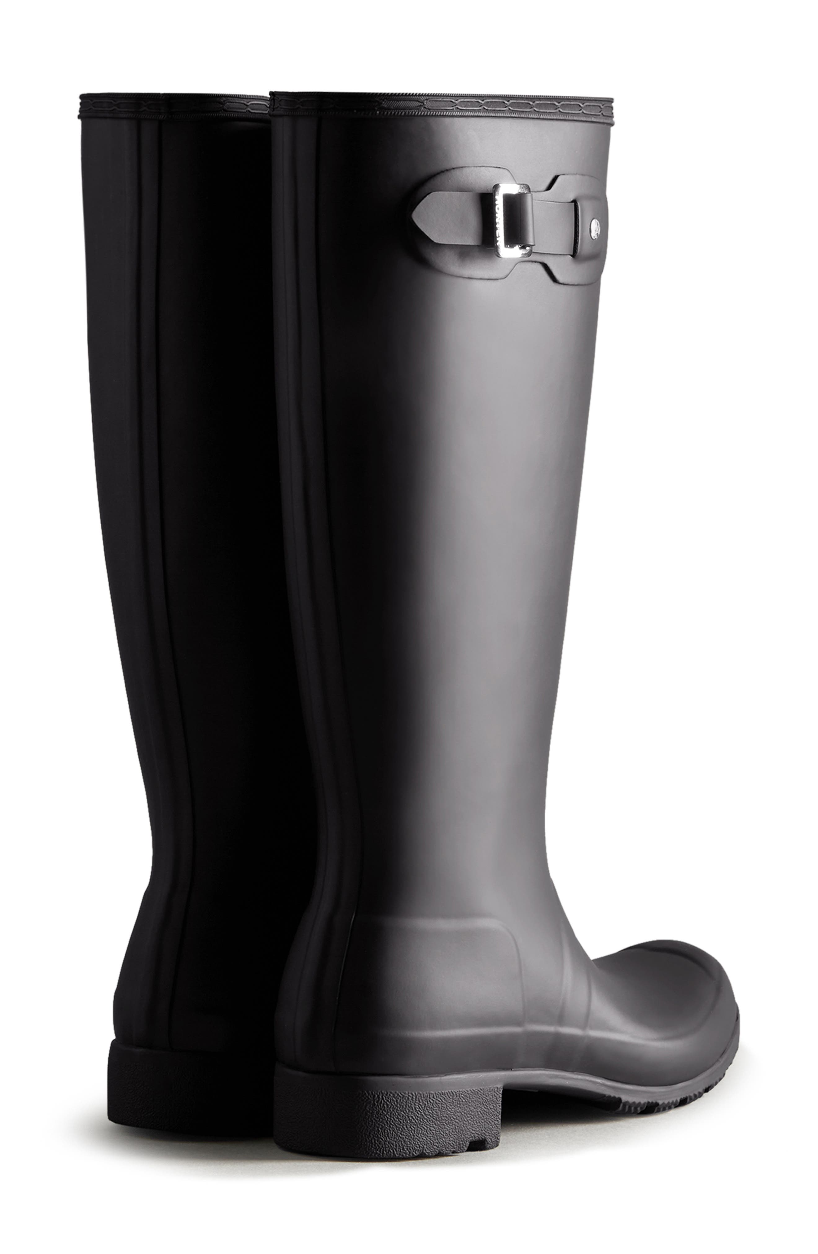 Hunter Original Tour Tall Packable Waterproof Rain Boot, Alternate, color, 