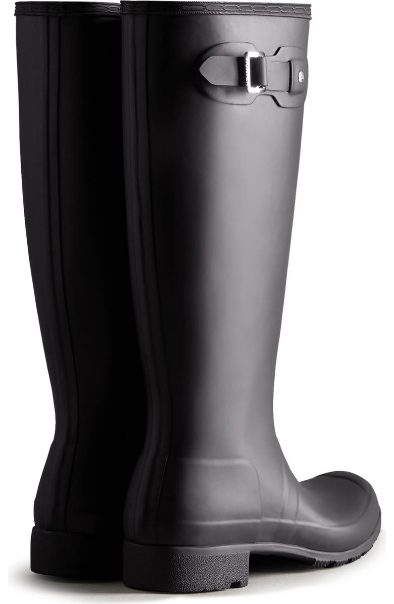 Hunter Original Tour Tall Packable Waterproof Rain Boot, Alternate, color,
