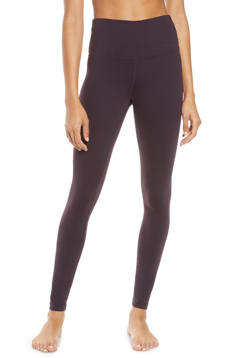 Studio Lite High Waist Ankle Leggings, Main, color, PURPLE NEBULA