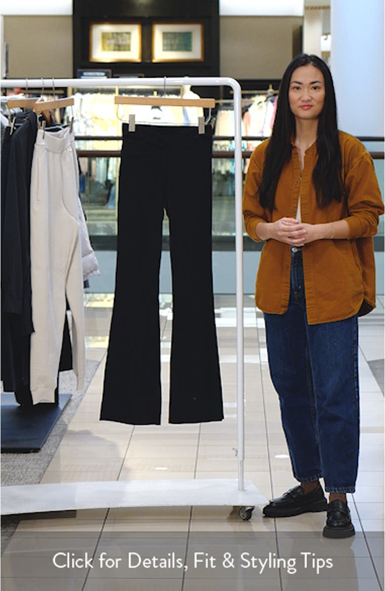 Zenvy Dri-FIT Cutout High Waist Flare Rib Leggings, sales video thumbnail