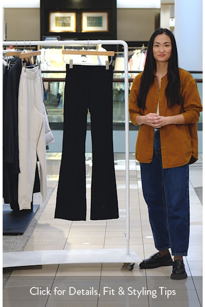 Zenvy Dri-FIT Cutout High Waist Flare Rib Leggings video