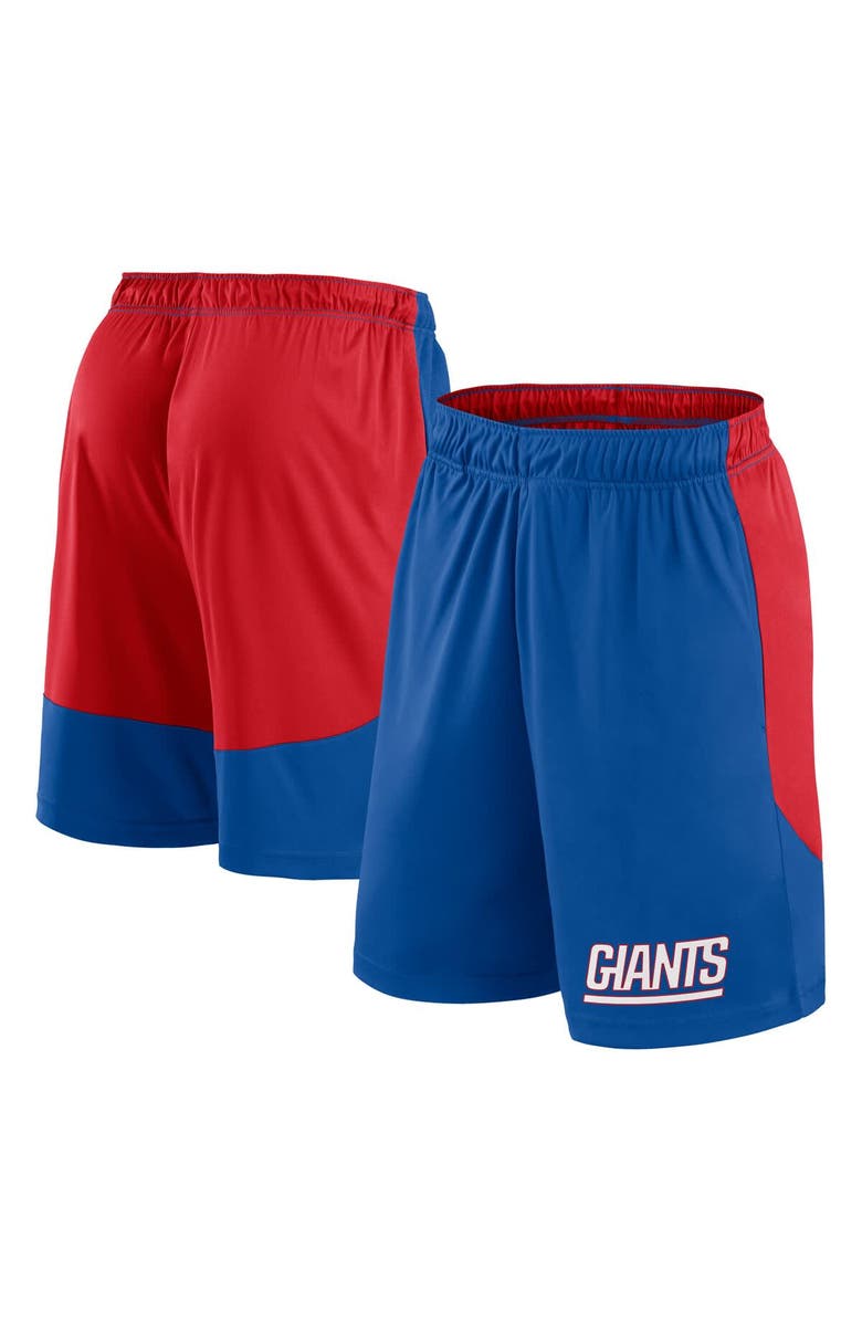 FANATICS Men's Fanatics Royal/Red New York Giants Launch Shorts, Alternate, color, Royal