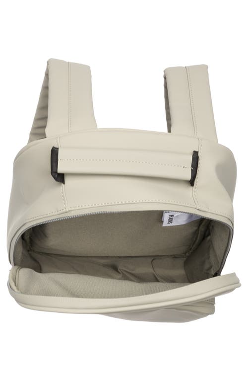 Rains Top-handle Front-pocket Backpack In Gray