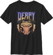KPop Demon Hunters Boy's KPop Demon Hunters Mythic Lightning Derpy Graphic T-Shirt