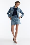 H&M A-line denim skirt