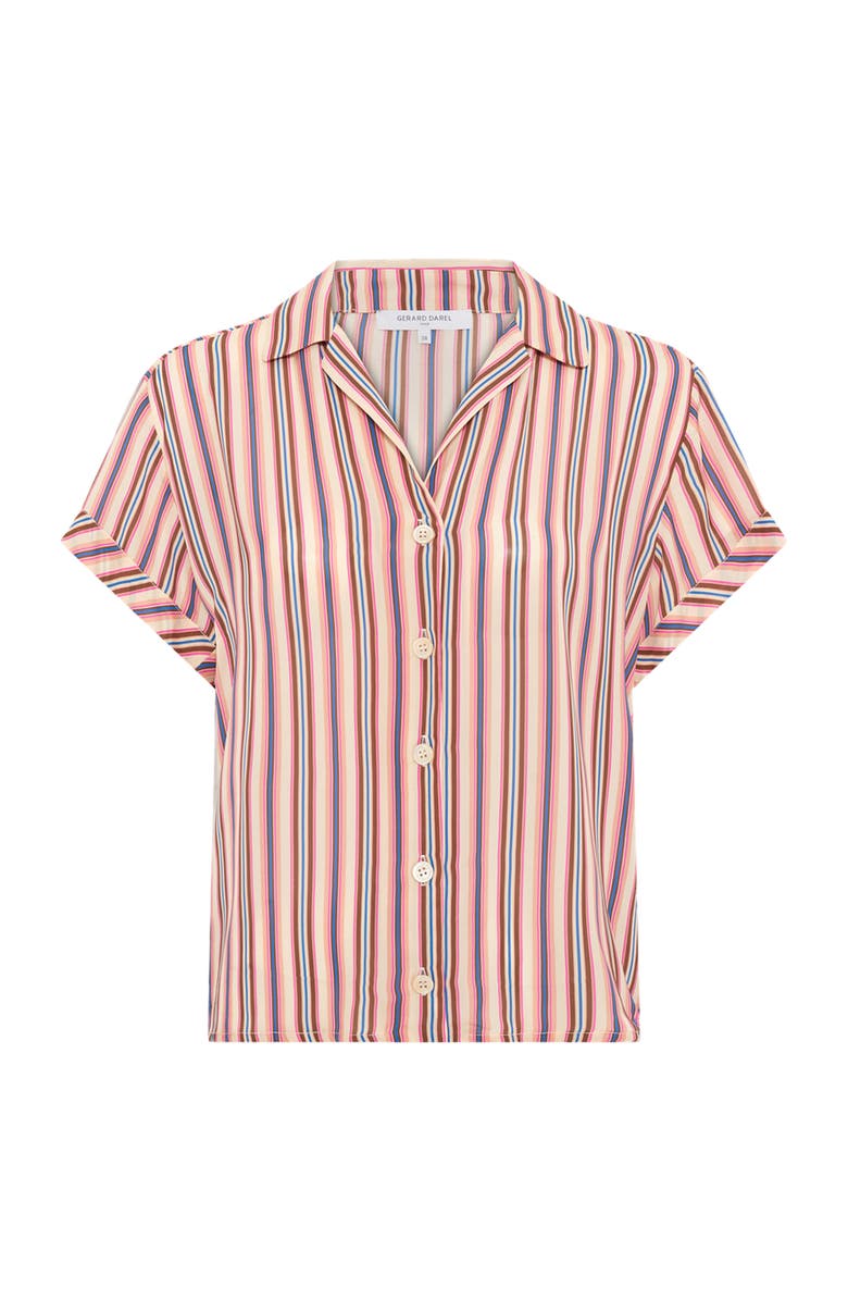 GERARD DAREL Cindya Striped Shirt, Alternate, color, Multi-Colored