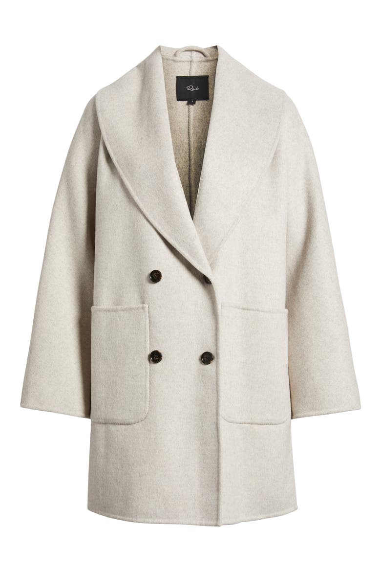 Nily Woold Blend Jacket, Alternate, color, OATMEAL