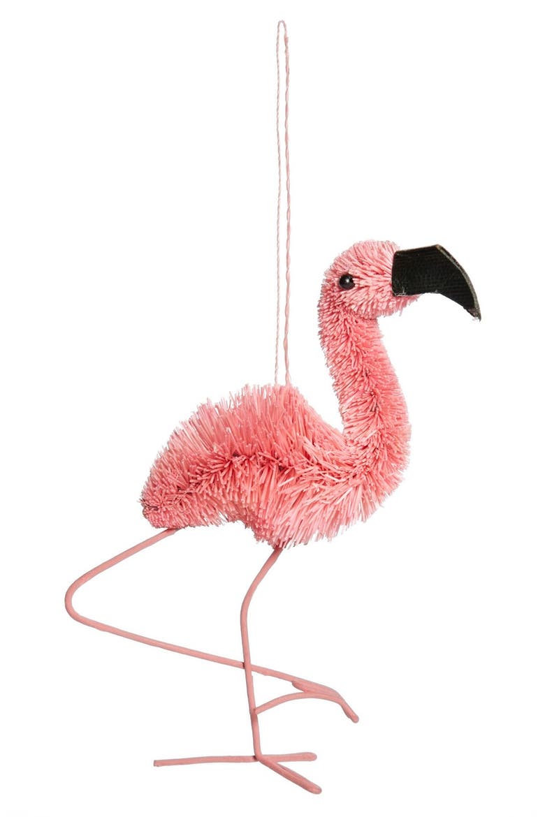 Flamingo Ornament, Main, color, PINK