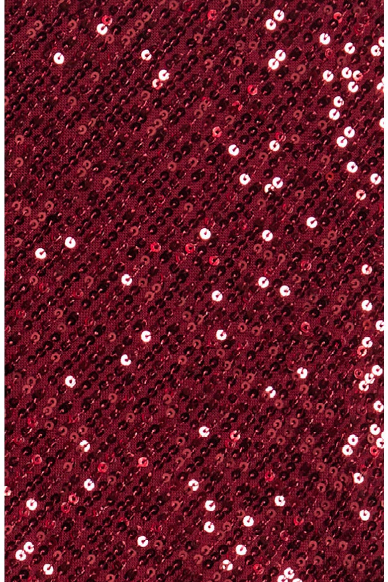 Kids' Sequin Sleeveless Dress, Alternate, color, RED