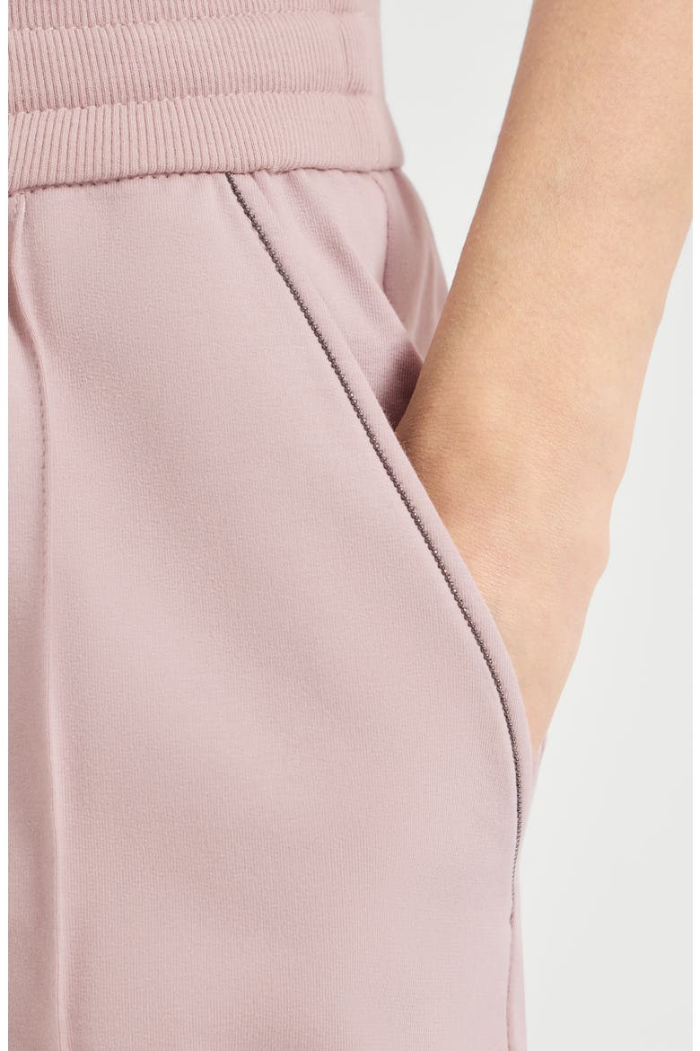 Track trousers with monili, Alternate, color, Pink