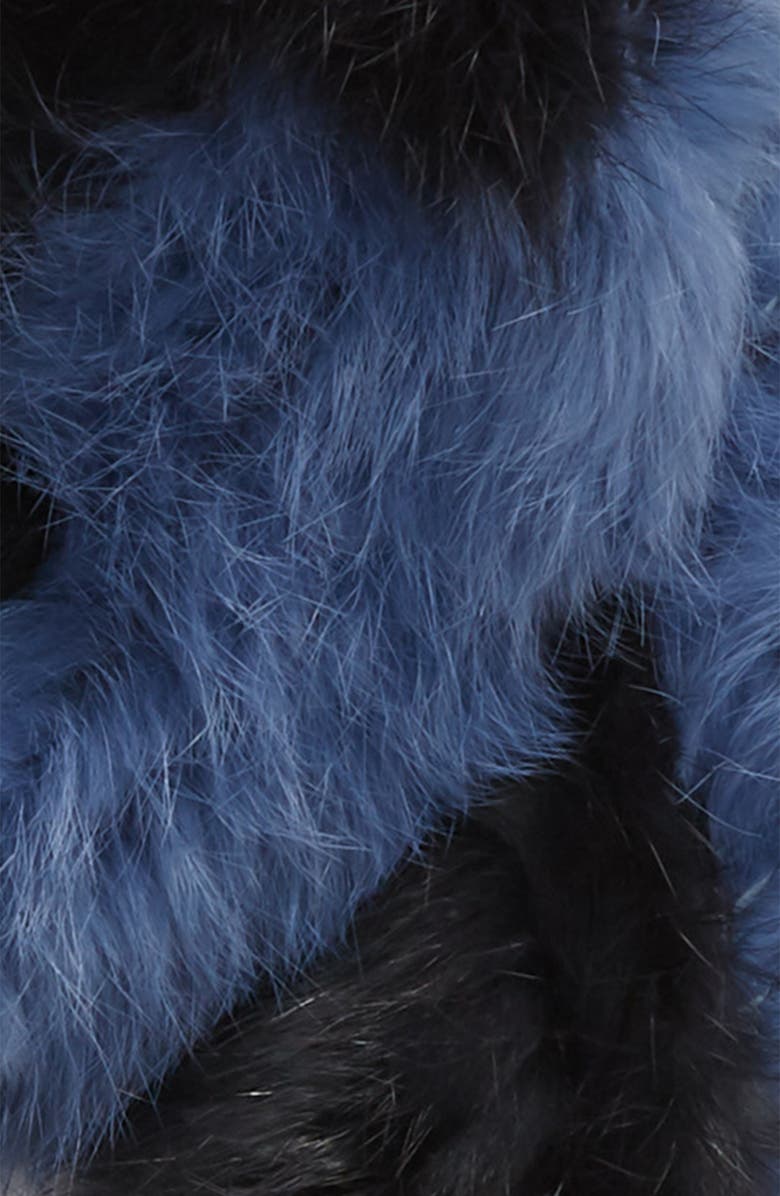 Love Token Genuine Rabbit Fur Infinity Scarf, Alternate, color, 