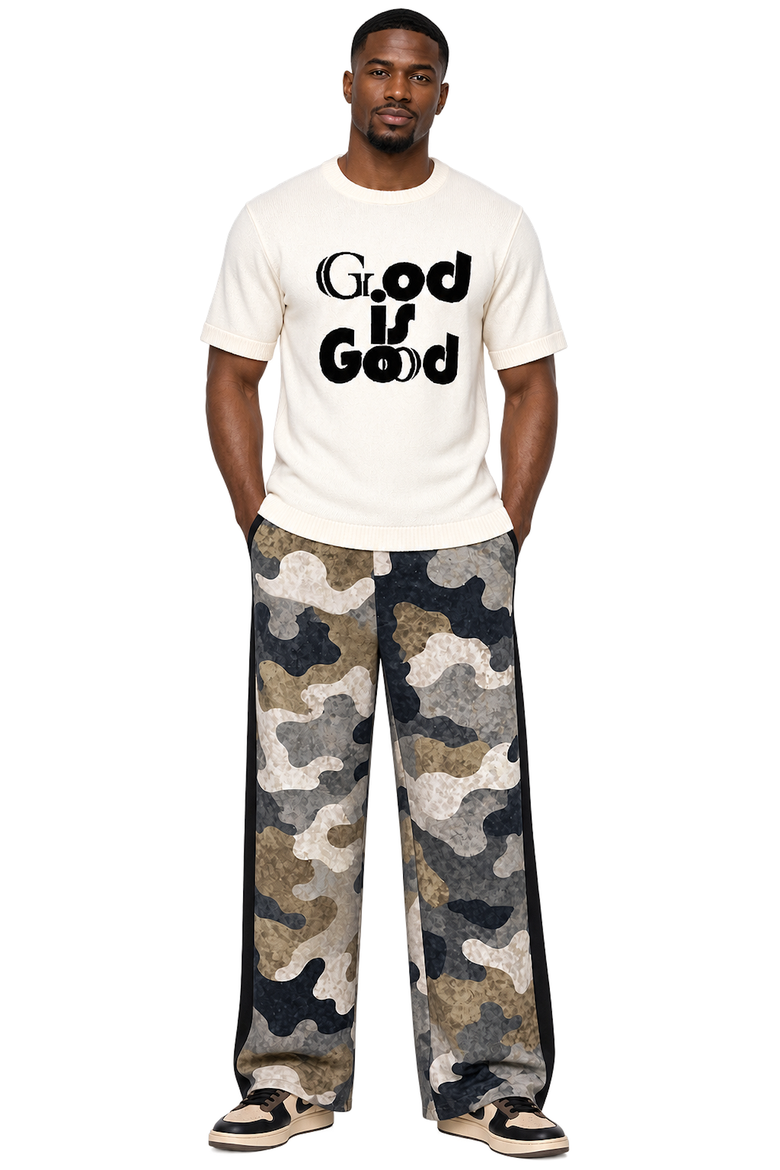 God Is Good Sweater, Alternate, color, cream