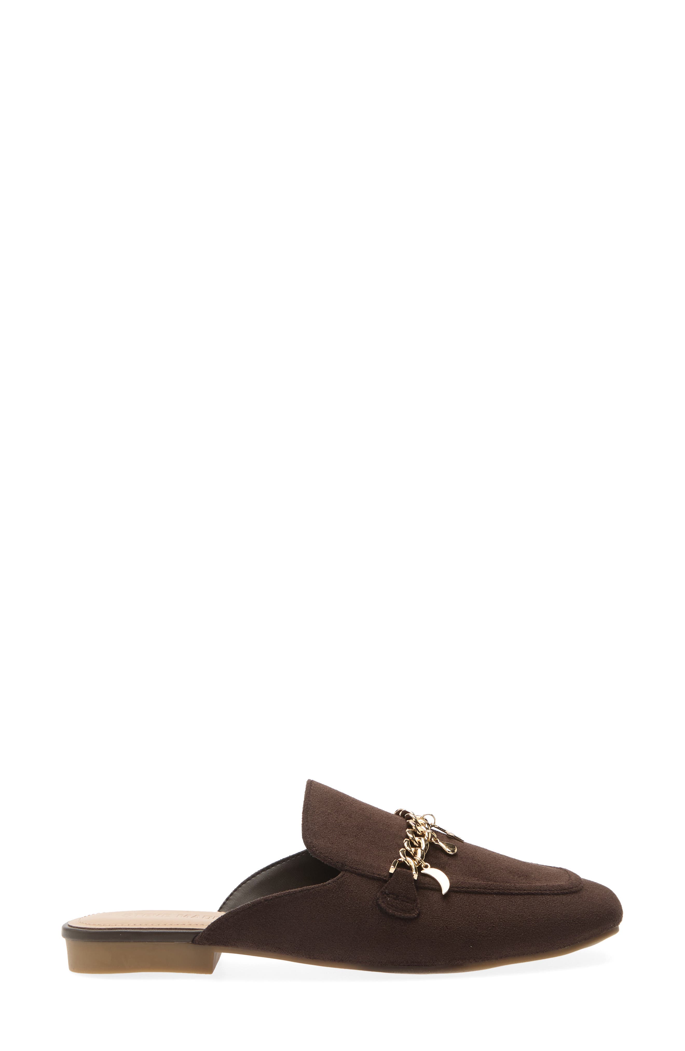 Giselle Loafer Mule, Alternate, color, BROWN