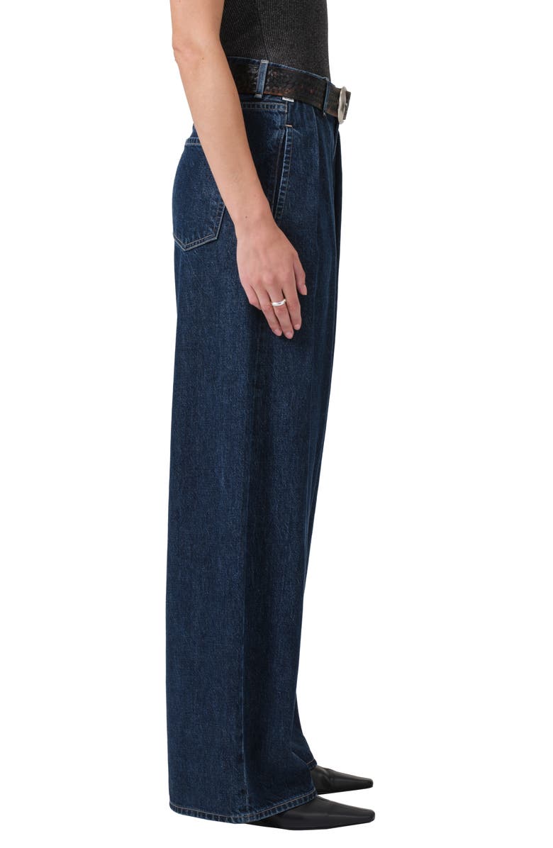 Citizens of Humanity Petra Pleated Wide Leg Jeans, Alternate, color,