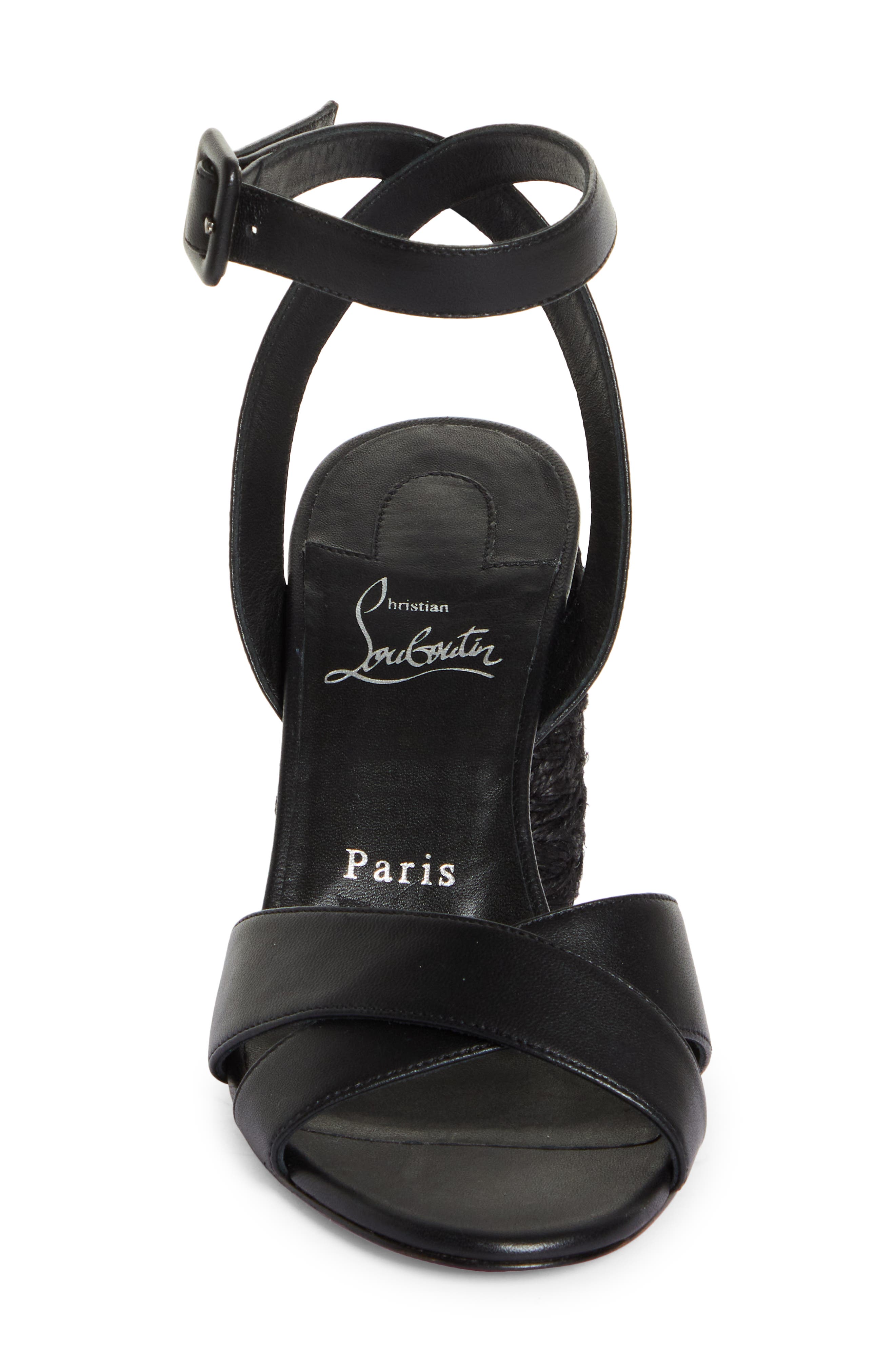 Christian Louboutin Mariza Block Heel Sandal, Alternate, color, 
