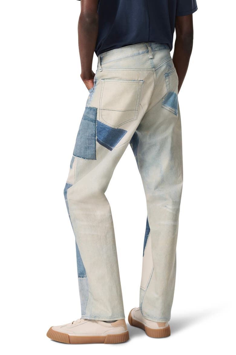 rb Miramar Fit 4 Canvas Straight Leg Jeans, Alternate, color, PATCHWORK