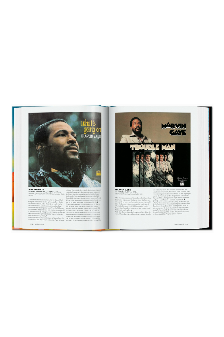Funk and Soul Covers 45th ed English French German Book, Alternate, color, Blue