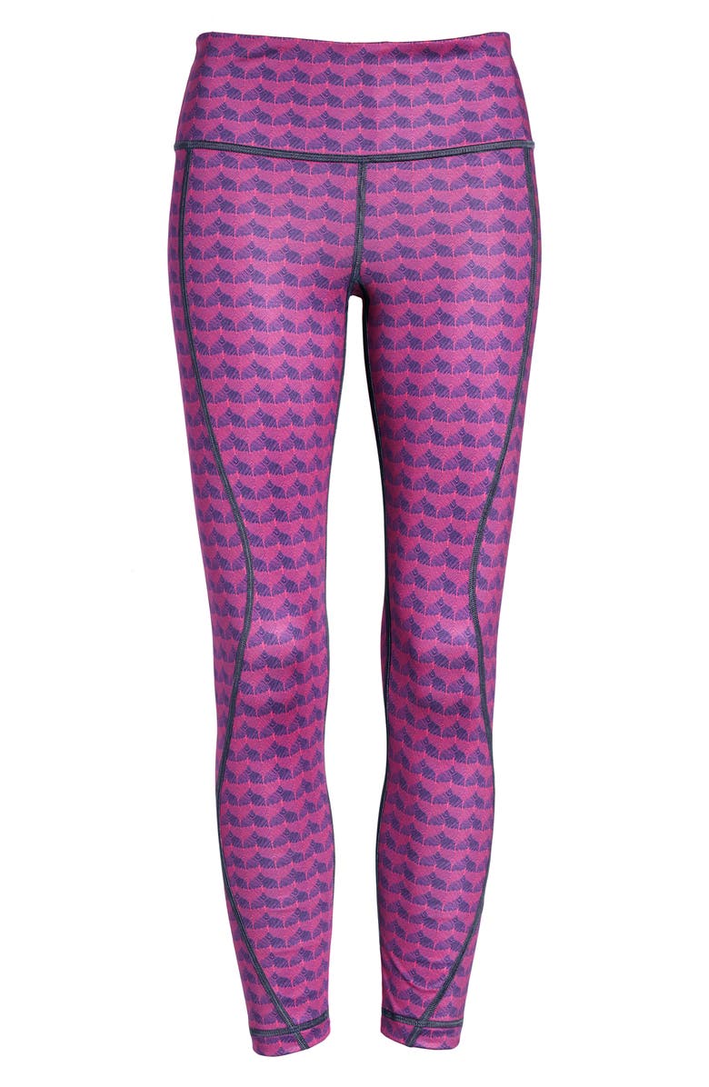vineyard vines Etched Whale Tail Performance Leggings, Alternate, color, 
