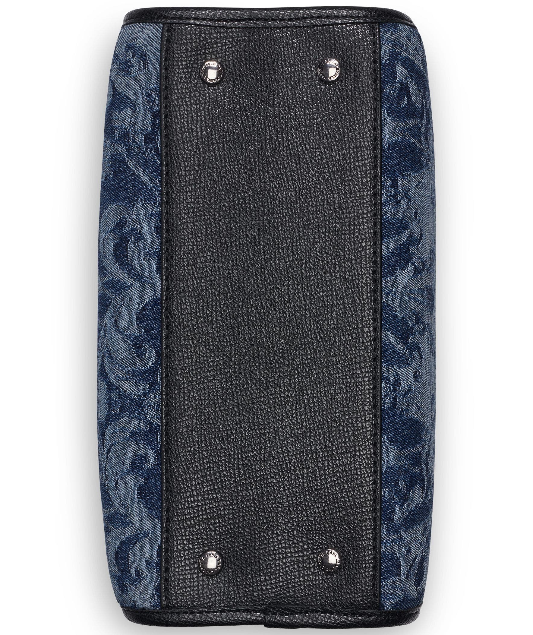 KARL LAGERFELD PARIS Maybelle Satchel, Alternate, color, Denim