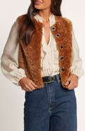 Petal & Pup Beslie High Pile Fleece Vest