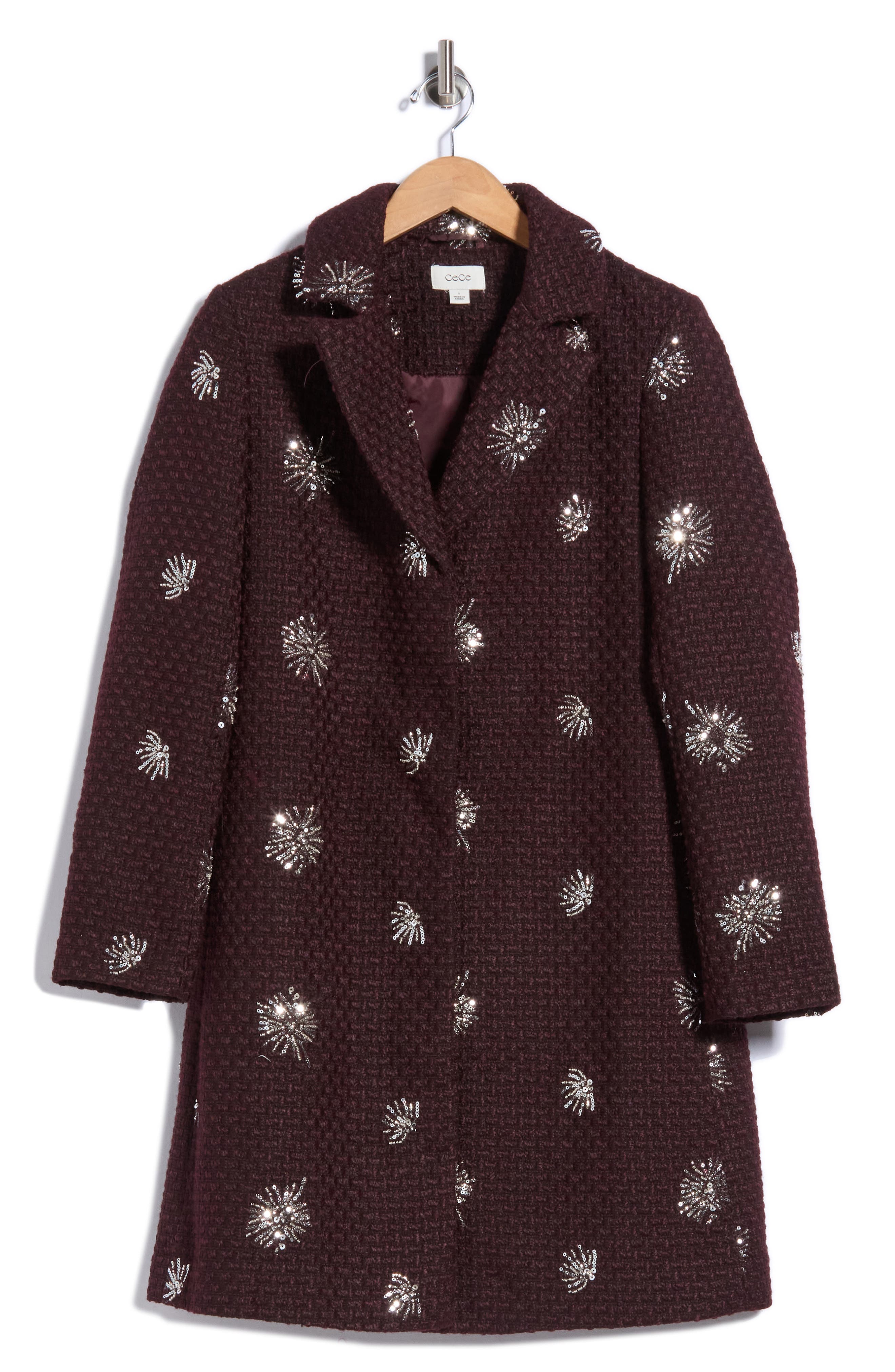 selected BURGUNDY