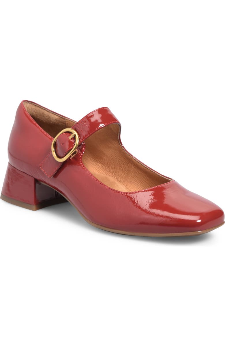 Söfft Laura Mary Jane Pump, Main, color, Red Patent