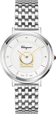 FERRAGAMO Minuetto Bracelet Watch, 36mm
