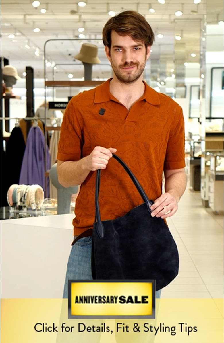 The Suede Shopper Tote