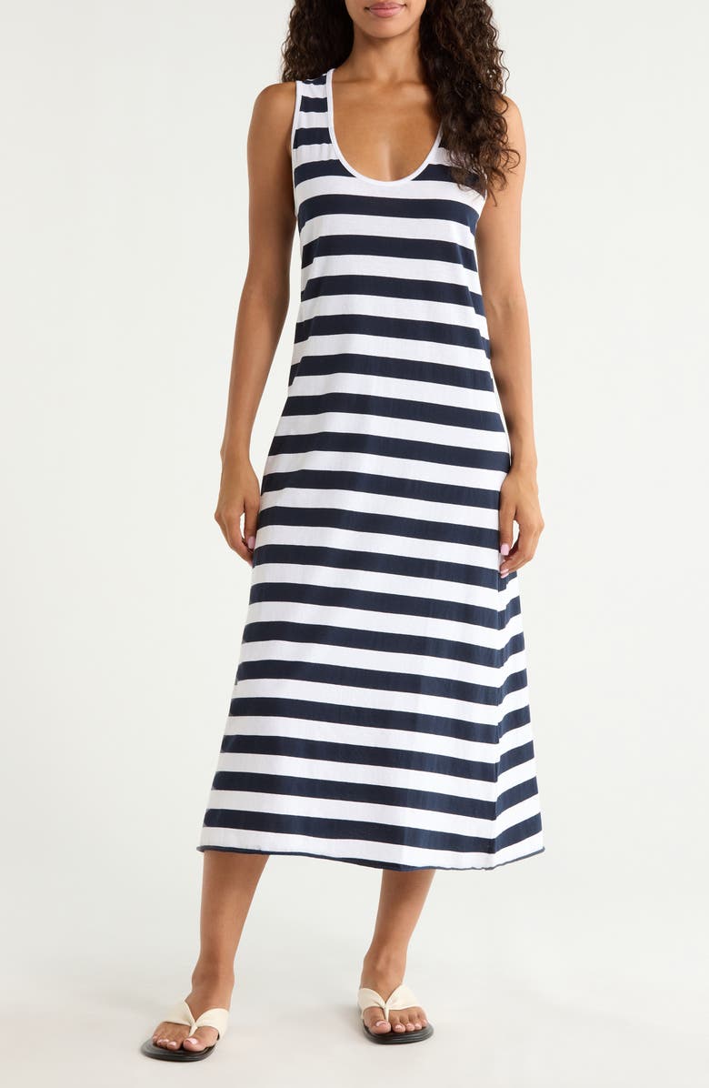 Frank & Eileen Dylan Stripe Tank Dress, Main, color, Nautical Stripe