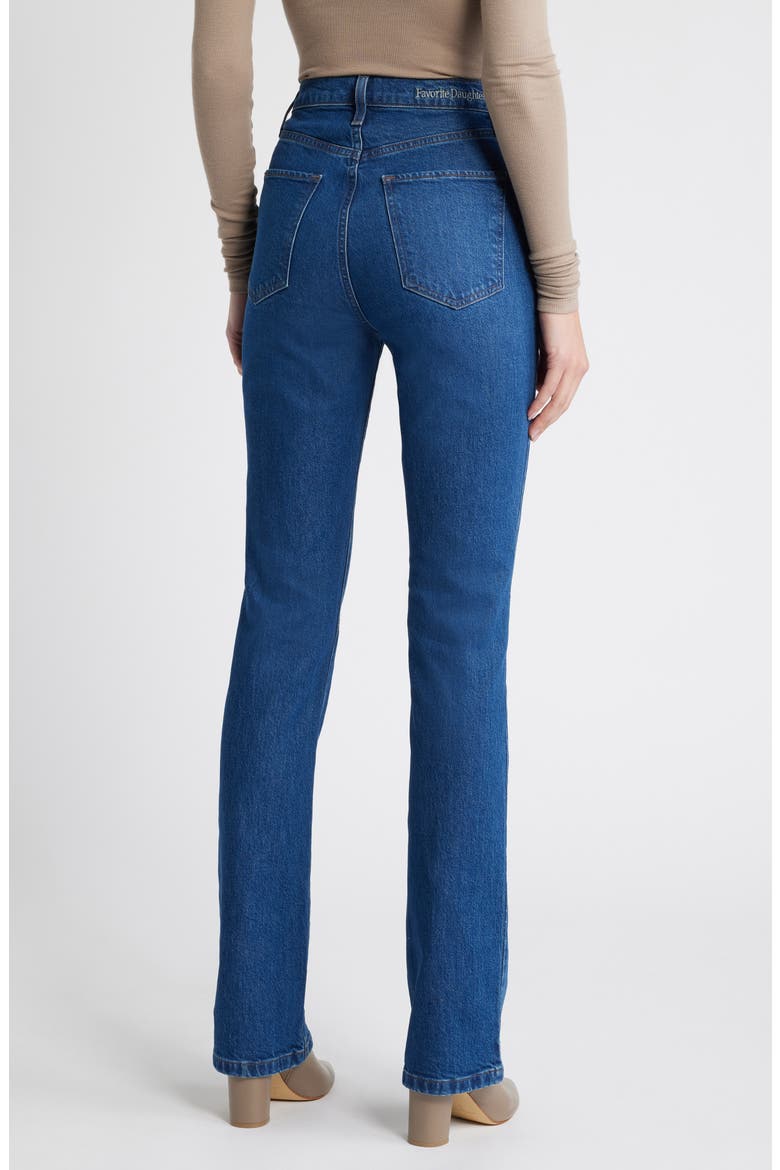 The Valentina High Waist Bootcut Jeans, Alternate, color, LUDLOW