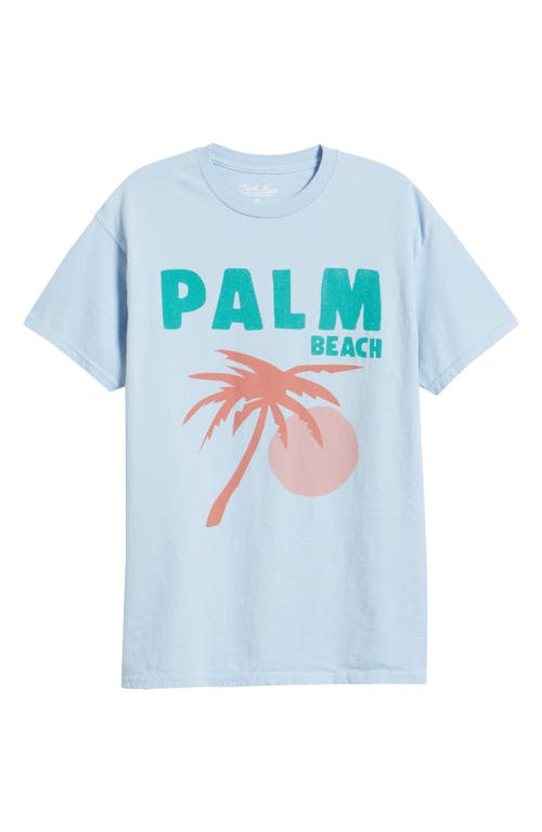 Junk Food Palm Beach Cotton Graphic T-shirt