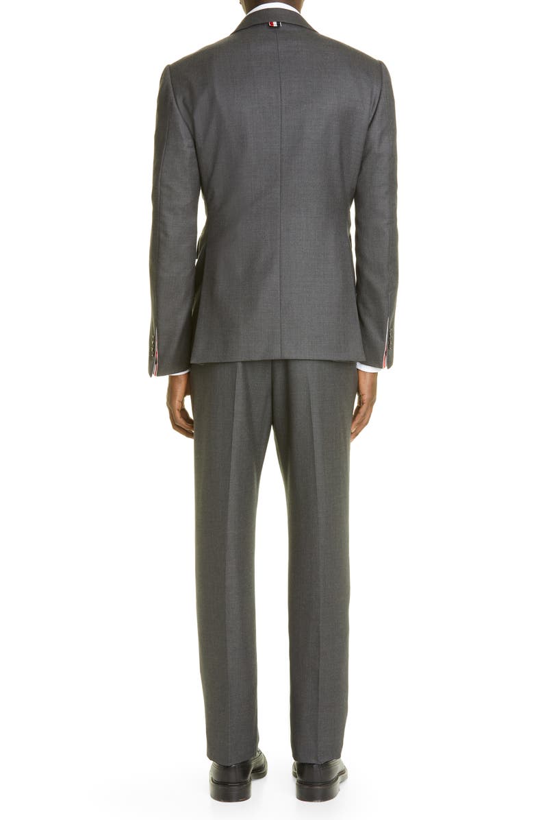 Thom Browne Classic Fit Wool Suit, Alternate, color, Dark Grey