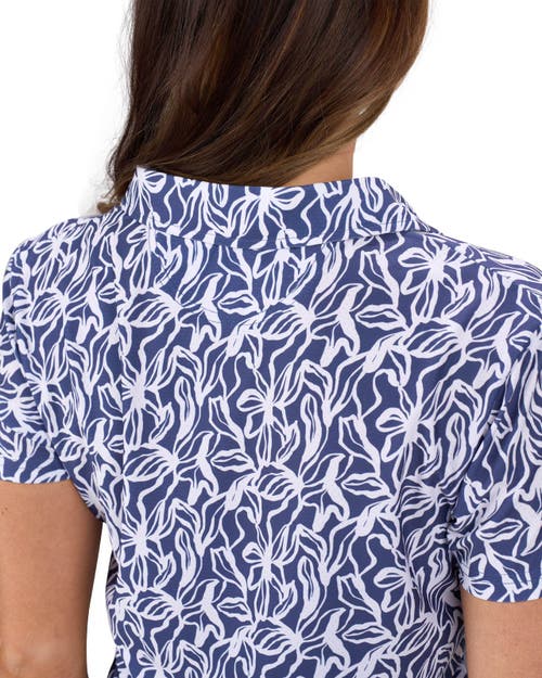 Black Clover Aurora Polo In Blue