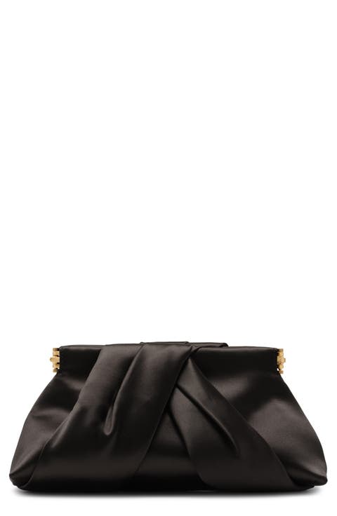 Lia Mini Satin Clutch