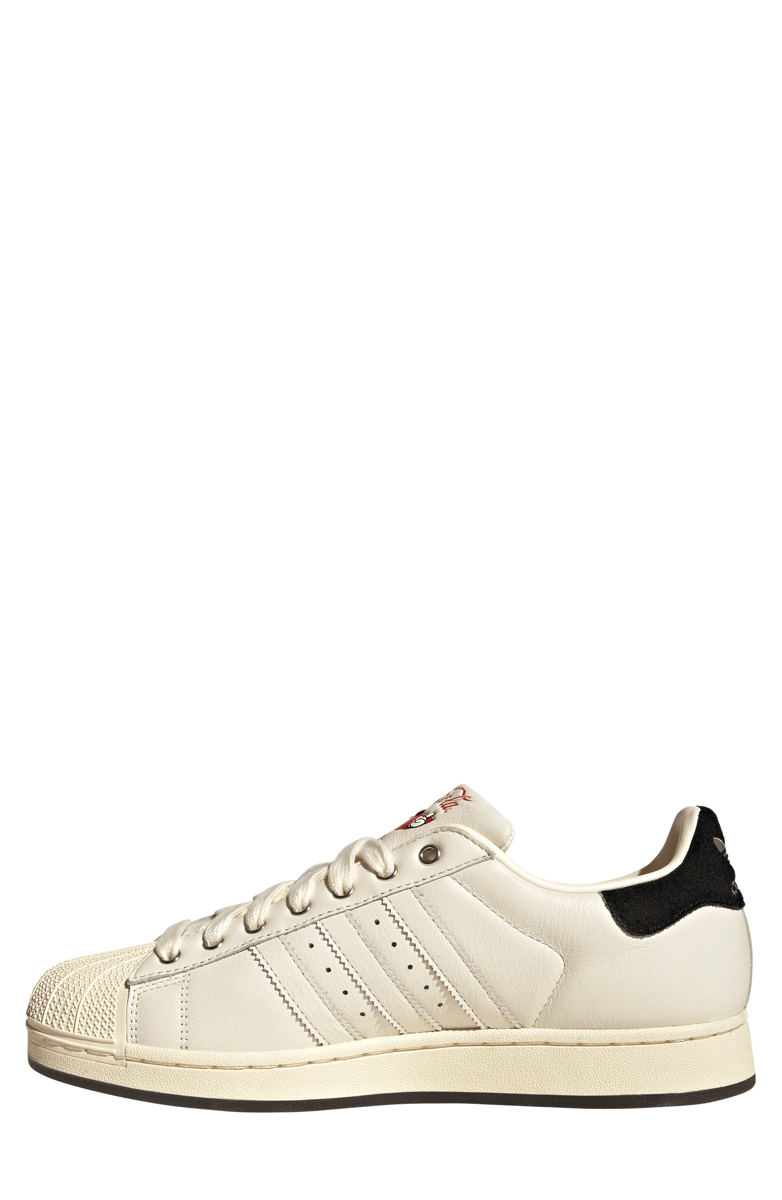 x Coca-Cola Superstar II Sneaker, Alternate, color, CORE WHITE/ CORE BLACK/ CREAM