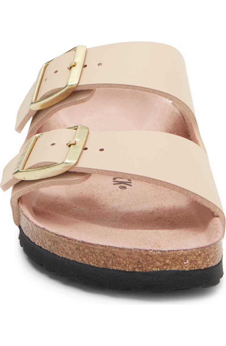 Birkenstock Arizona Triples Slide Sandal, Alternate, color, New Beige Pink