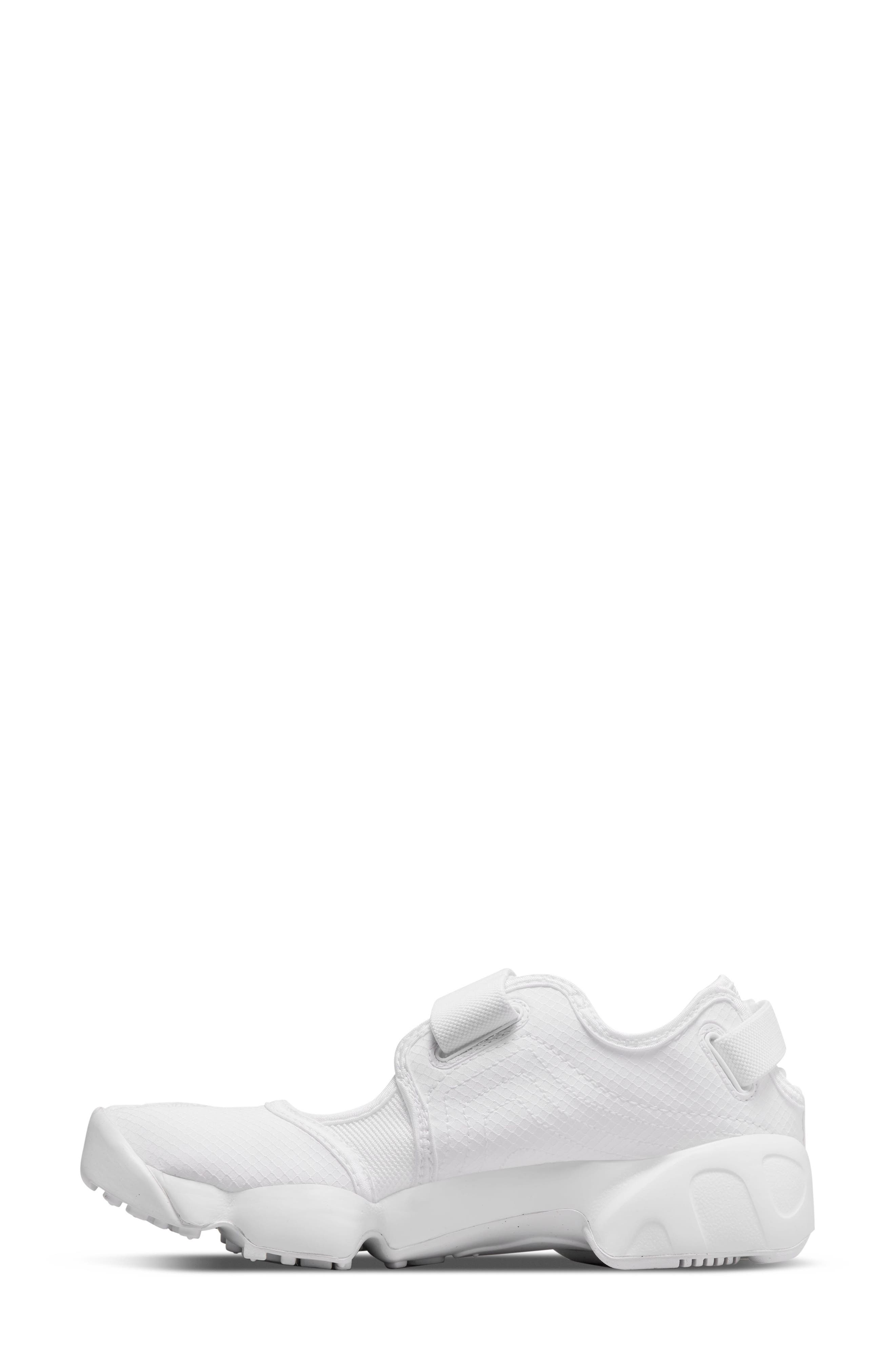 Nike Air Rift Breathe Sneaker, Alternate, color, 100 White/White