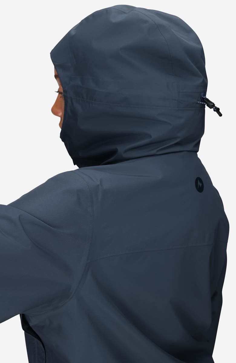 Marmot Minimalist Pertex<sup
®</sup
 Waterproof Hooded Jacket, Alternate, color, Thunderhead