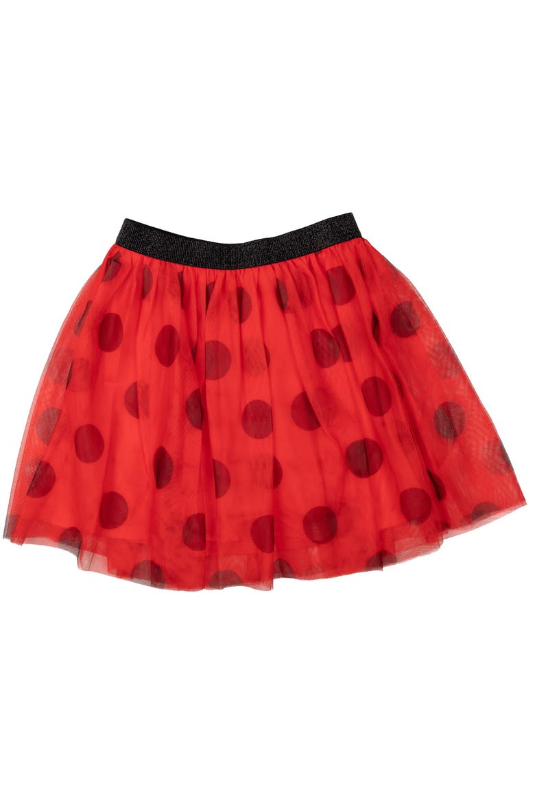 Cosplay T-Shirt and Tutu Skirt Set, Alternate, color, Ladybug Red