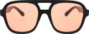 BCBGeneration 54mm Aviator Sunglasses