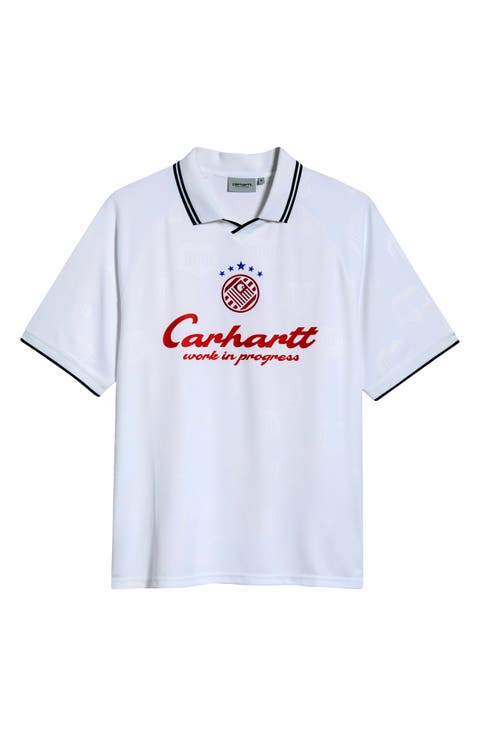 Terrace Football Embroidered Graphic Polo